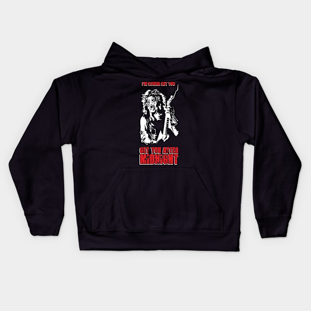 Get You After Midnight - Trick Or Treat Kids Hoodie by Chewbaccadoll